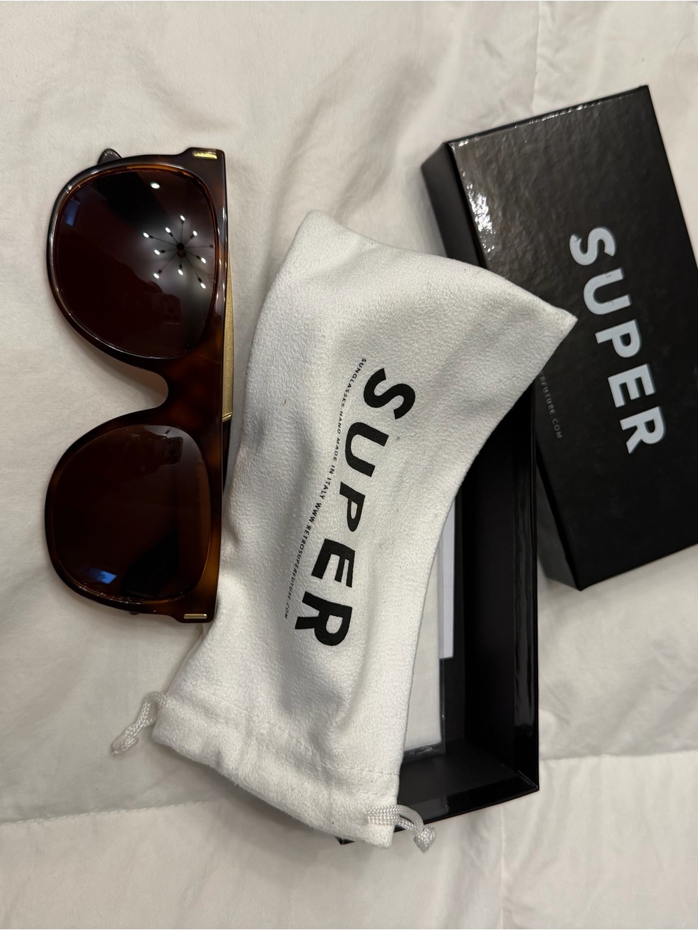 RetroSuperFuture Tortoiseshell Brown Sunglasses
